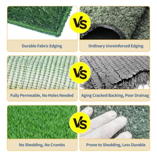 Dog Grass Pad with Tray (35"×22.6")