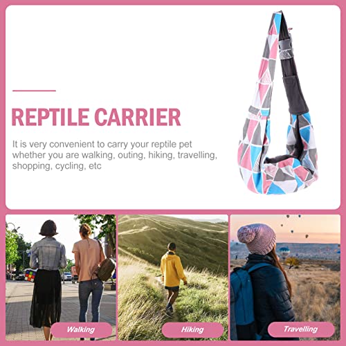 Adjustable Reptile Sling Bag for Bearded Dragons