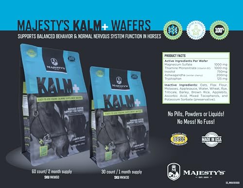 KALM+ Wafers Horse (120 Count (4 Month Supply))