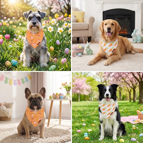 2 Pack Easter Dog Bandana (Small / Easter-2)