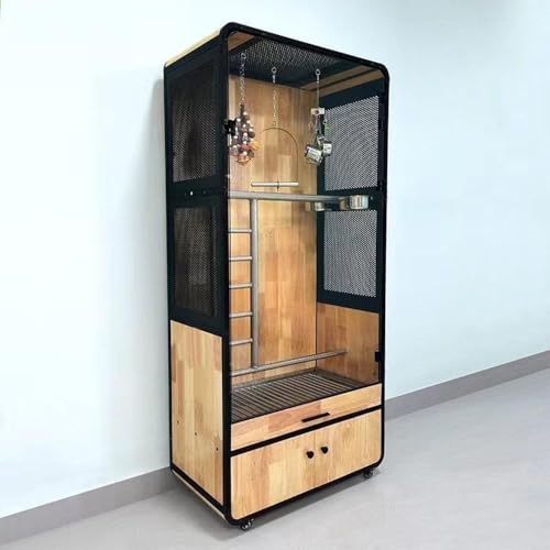 Flight Cage Luxury Parrot Villa Spacious Large Bird Cage Home for Happy Birds Perfect Parakeet Nesting House