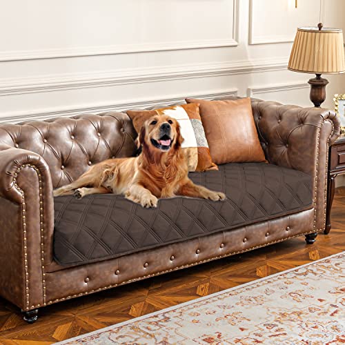 Waterproof Dog Bed Cover Pet Blanket with Anti (40x70 Inch (Pack of 1) / Chocolate)