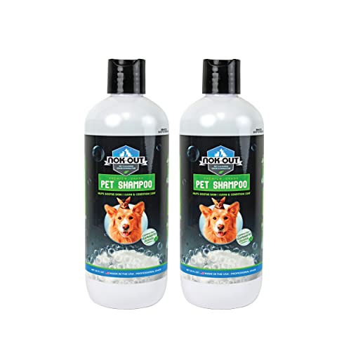 Premium Grade Pet Shampoo for Dogs and Cats (20 Ounce (Pack of 2))