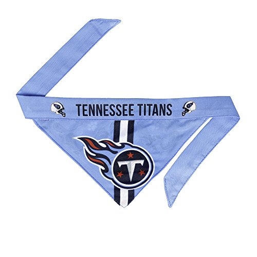 NFL Tennessee Titans Reversible Pet Bandana (Tennessee Titans / Small)