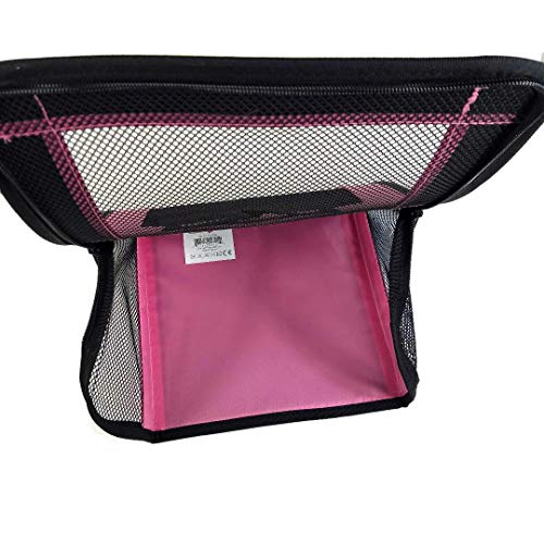 Tote for Lifelike Stuffed Interactive Pet Dogs and Cats (12.0"L x 6.0"W x 6.0"H / Pink)