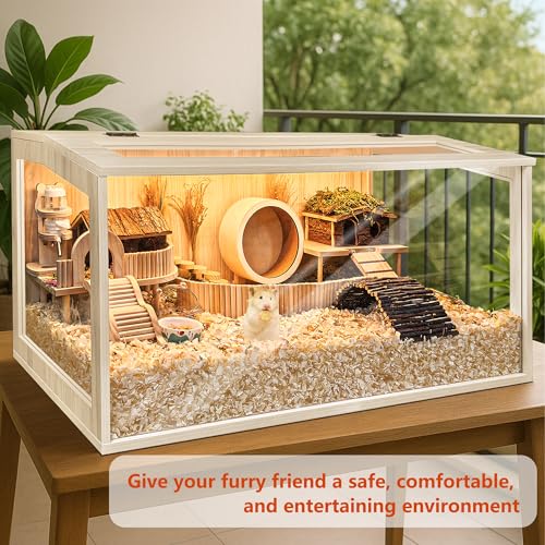 Hamster Cage Chewproof (32.0"L x 16.0"W x 16.0"H)