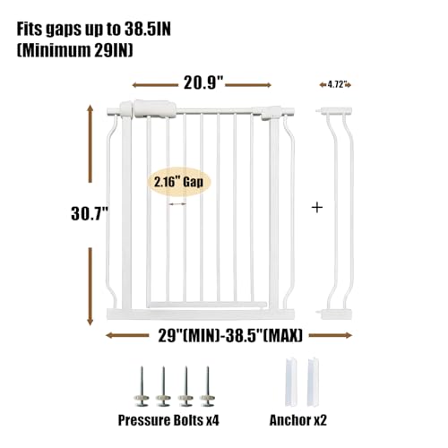 29 38.5 Inch Walk (White / 34"-38.5"/86-98CM)