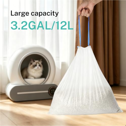 80 Count Waste Bags for Self (Blue)