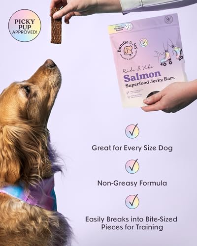 Salmon Jerky Training Treats (5 Ounce (Pack of 6))