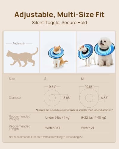 Soft Cat Cone Collar (Stellar Wanderer / M)