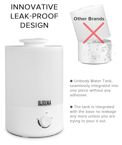 No Leak Reptile Fogger Humidifiers Mister for Reptile Tank (Dual Fog Output)