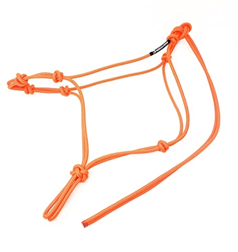 Horse Rope Training Halter (Neon Orange / Mini)
