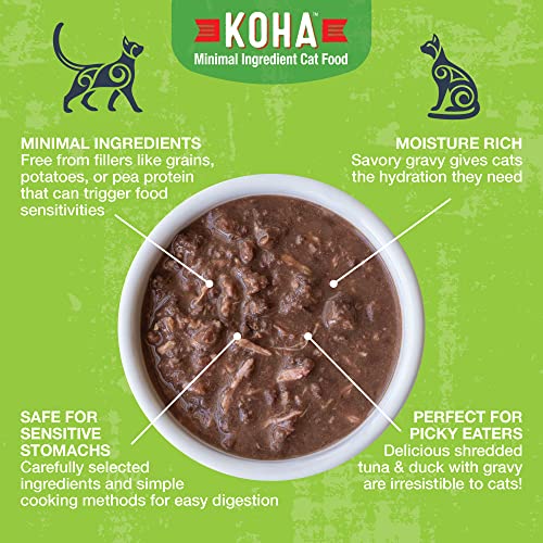 Poké Bowl Tuna & Duck Entree in Gravy for Cats (3 Ounce (Pack of 12))