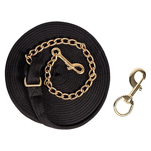 Cushion Lunge Line for Horses (Purple/Pink)