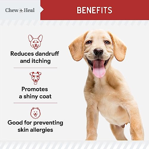 Omega 3 Fish Oil for Dogs (360 Chews)