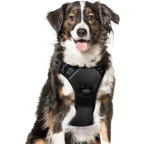 Dog Harness for Large Dogs (Large / Black)