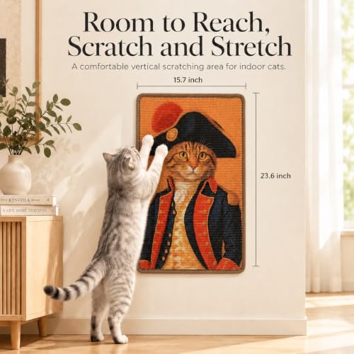 Art Sisal Cat Scratcher Mat (Royal Cat)