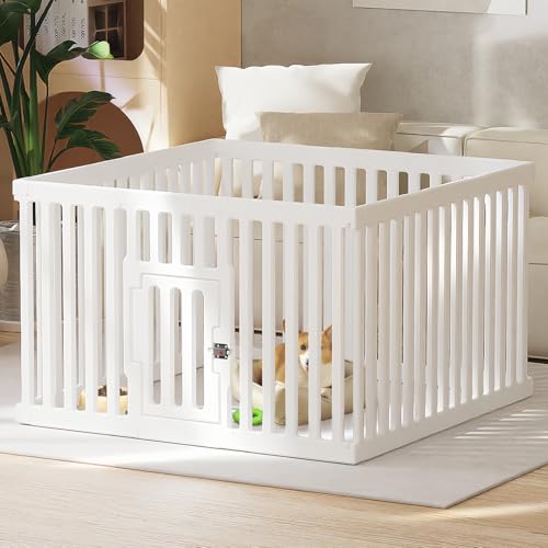 Dog Playpen with Locking Door
