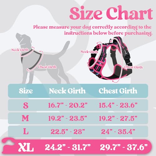 Dog Harness for Large (Mountain Rose / X-large)