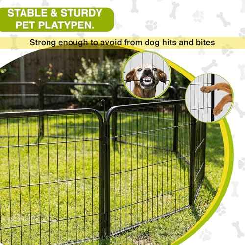 Dog Playpen 24" (16 panels-without door)