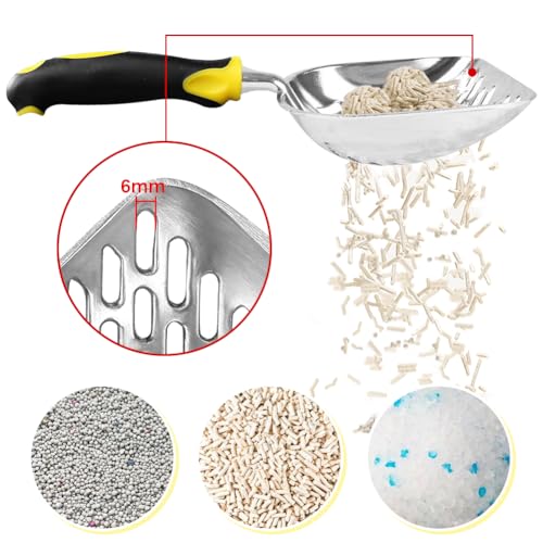Cat Litter Scoop (L / Yellow)