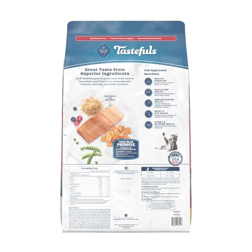 Tastefuls Salmon Adult Indoor Dry Cat Food (22 Pound (Pack of 1))