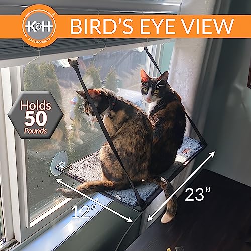 K&H Cat Window Perch (12 X 23 Inches / No Bolster)