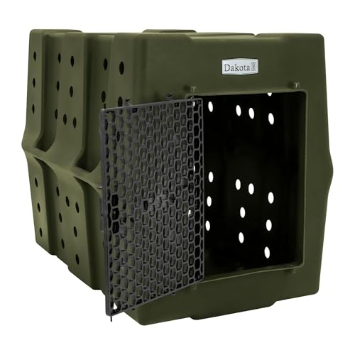 Dakota 283 Canine Rough and Tough Economy Dog Crate (X-Large / Olive)