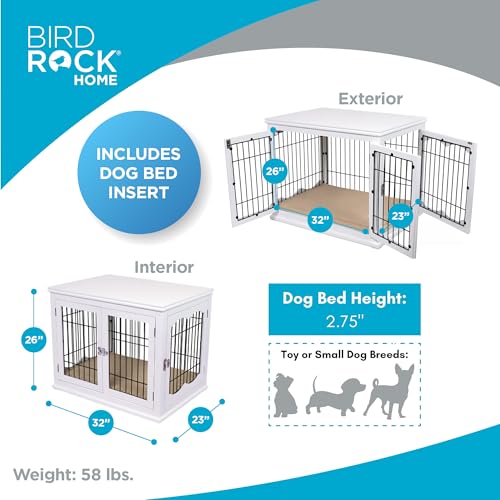 Decorative Dog Kennel with Pet Bed