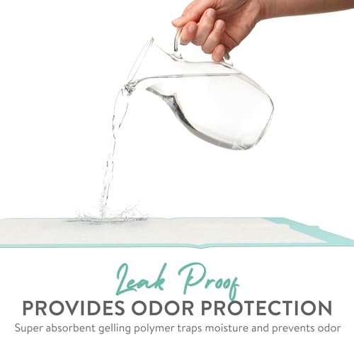 Super and Ultra Absorbent Disposable Bed Pads (36" x 36" W/ Adhesive)