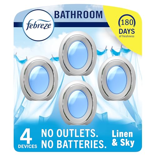 Bathroom Air Freshener Odor (4 Ounce (Pack of 1))