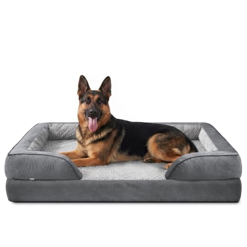 Orthopedic Extra Large Dog Bed (Grey / XXL (48"x 35"x 8"))