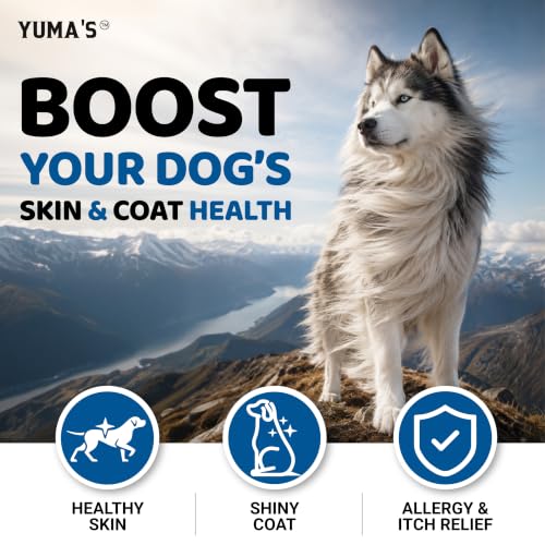 Omega 3 Fish Oil for Dogs (Skin & Coat / 170 Chews)