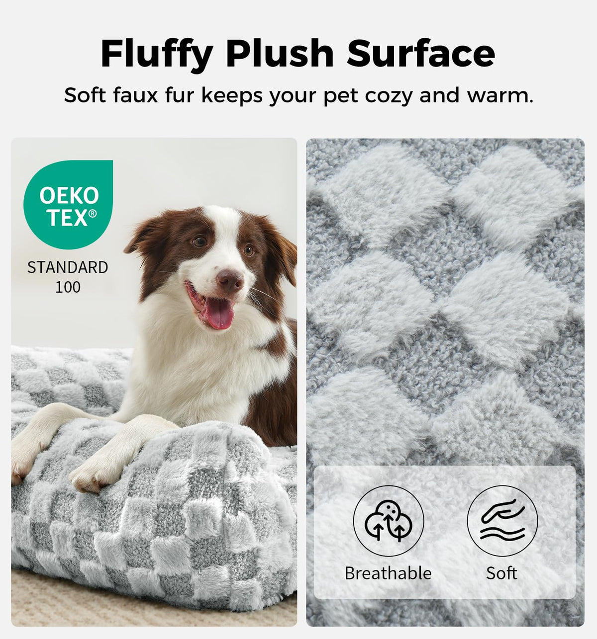 Made4Pets Cat and Dog Indoor Couch Bed (Warm Grey / Medium)