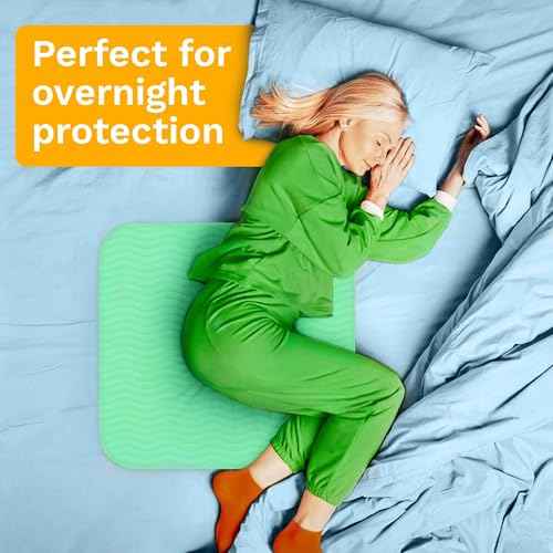 Washable Underpads (Blue/Green / 40 Pack - 34x36)