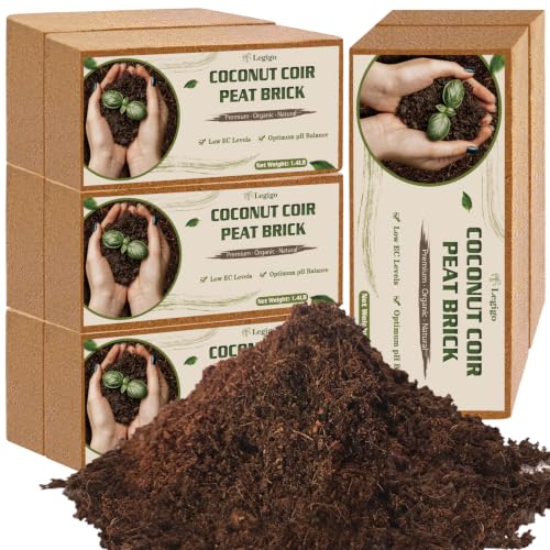 8 Pack Coco Coir Bricks for Plants (8 Pack)