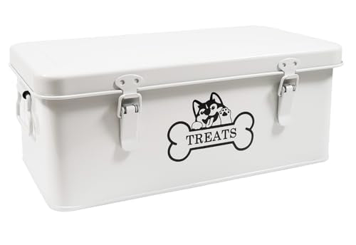 Metal Dog Treat Container
