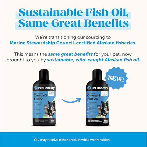 Vet Recommended Salmon Oil for Dogs and Cats (16oz)