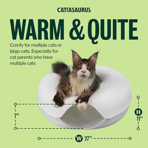 Peekaboo Cat Cave (White / Jumbo)