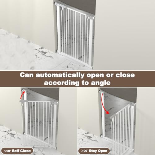 41" Extra Tall and Wide Baby Gate (72.3-74.1''W)