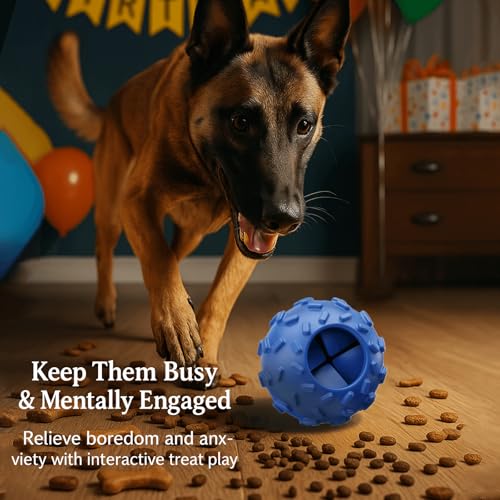 Interactive Dog Chew Toy for Small (Blue Yellow)