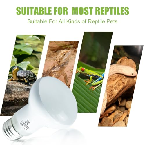 Reptile Heat Lamp Bulbs (Basking Bulb / 2*50)