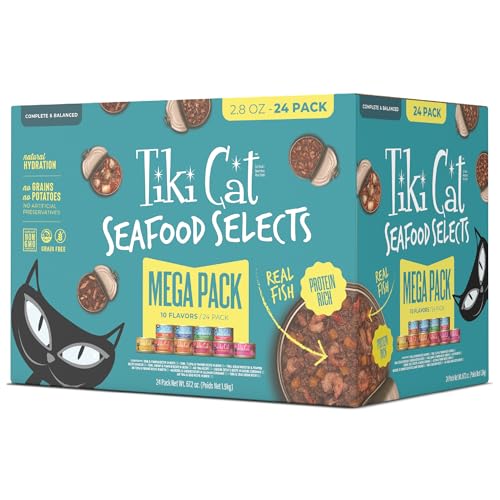 Tiki Cat Wet Cat Food Mega Pack (4.2 Pound (Pack of 1))
