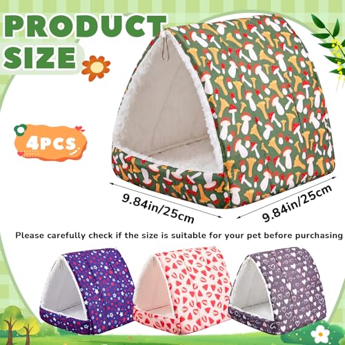 Guinea Pig Hideout Bed Washable House Cage (9.8 in / Classic)