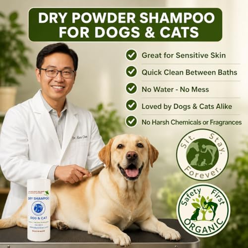 Sit Stay Forever Dry Shampoo for Dogs & Cats