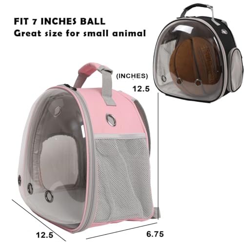 Lizard Backpack Travel Carrier (Pink)