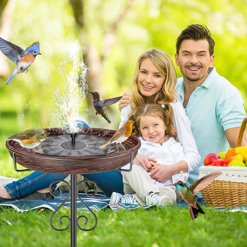 Bird Bath for Outside (Vintage Bronze)