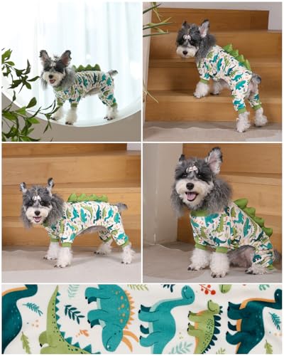 Dinosaur Costume Dog Pajamas (X-Small / Dinos#5)