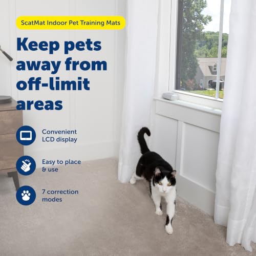 ScatMat Indoor Training Mat for Cats & Dogs (Strip (46 in X 3 in))
