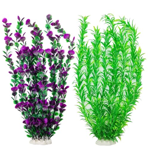 20.47 Inch Tall Aquarium Plants (Green (Style D))
